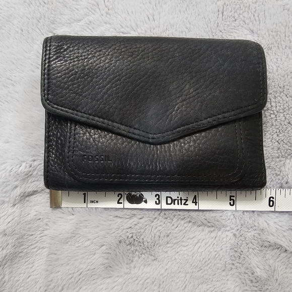 Fossil full genuine leather wallet - Picture 9 of 10
